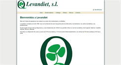 Desktop Screenshot of levandiet.com